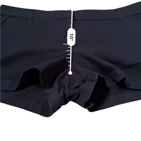 J. Crew Factory Faded Black Mid Rise Chino Shorts Sz 16 - Picture 7 of 8